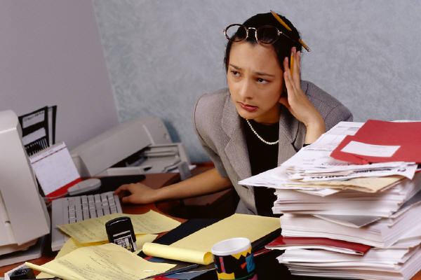 paperwork mountain